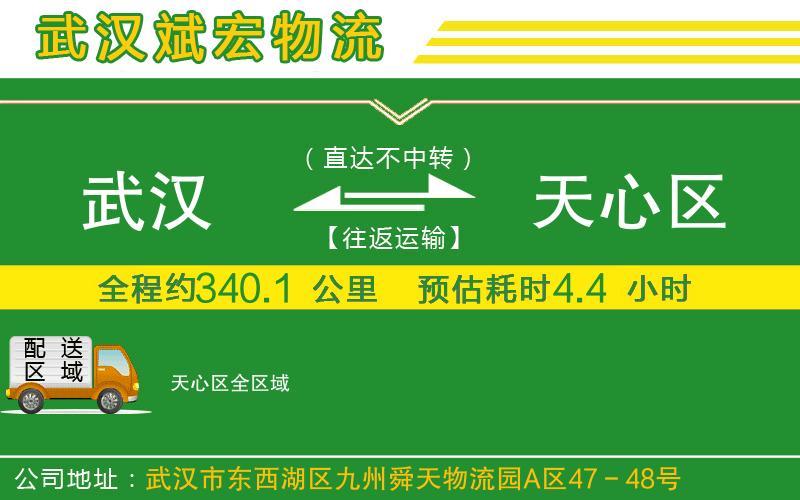 武漢到天心區(qū)物流公司