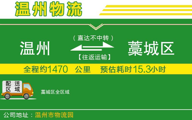 溫州到藁城區(qū)物流公司