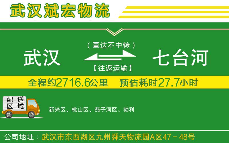 武漢到七臺(tái)河貨運(yùn)專線