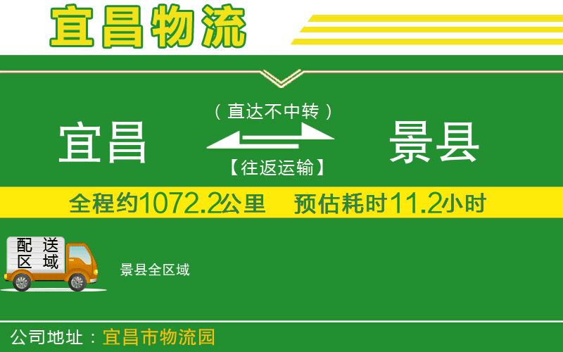 宜昌到景縣物流公司