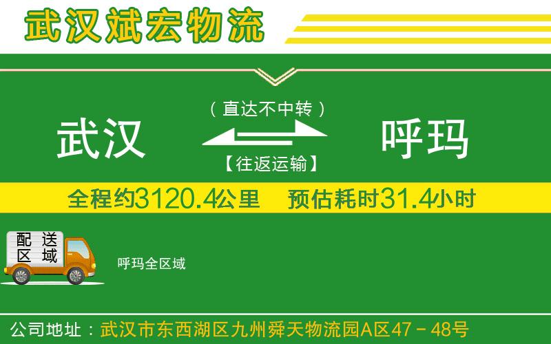 武漢到呼瑪貨運(yùn)公司