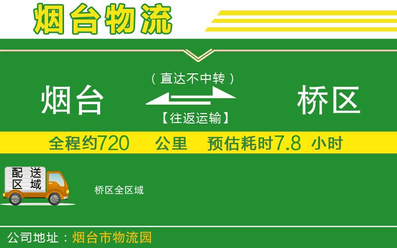 煙臺到埇橋區(qū)物流公司