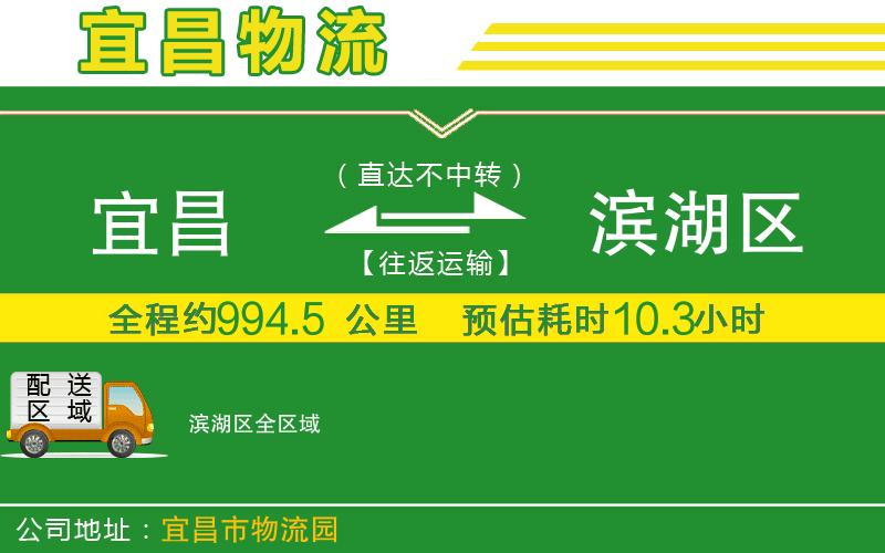 宜昌到濱湖區(qū)物流公司