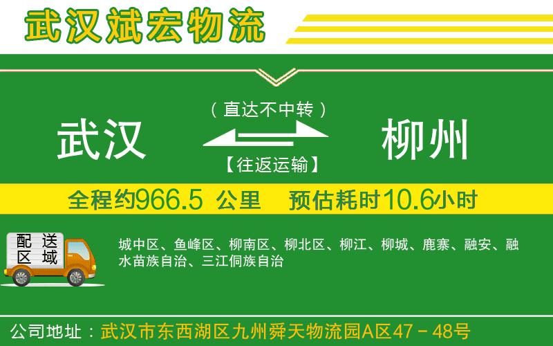 武漢到柳州貨運(yùn)專(zhuān)線(xiàn)