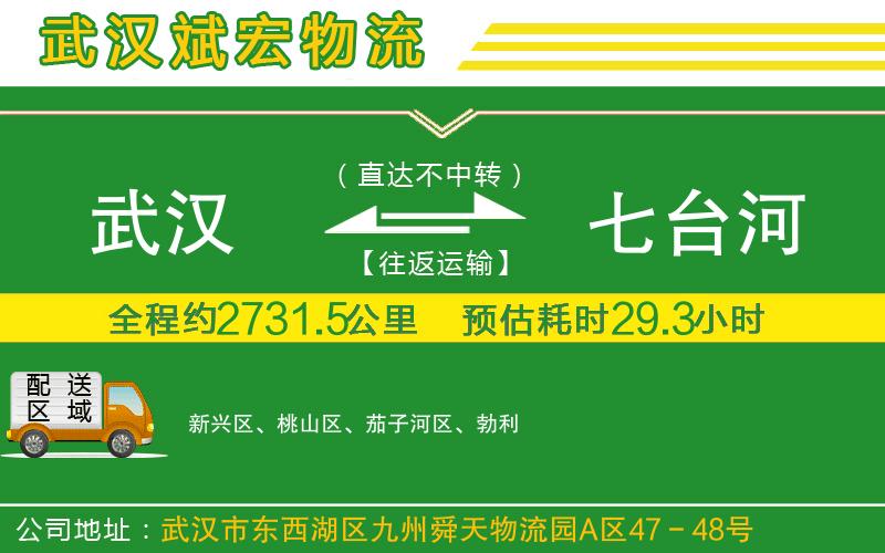 武漢到七臺(tái)河物流專線