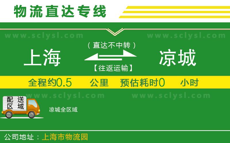 上海到?jīng)龀俏锪鲗＞€