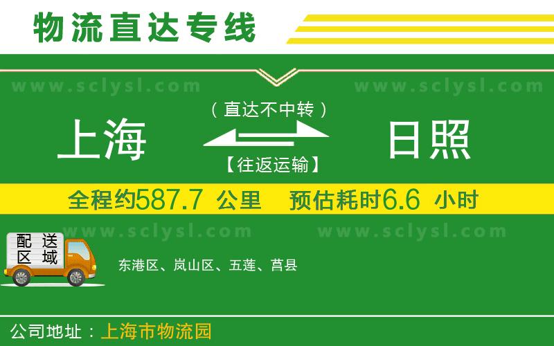 上海到日照物流專線