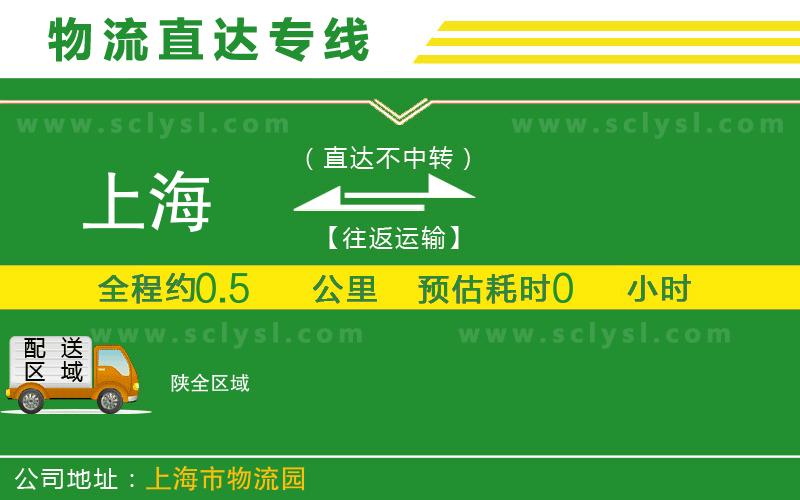 上海到陜物流專線