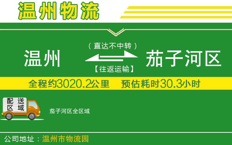 溫州到茄子河區(qū)貨運專線