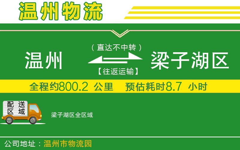 溫州到梁子湖區(qū)貨運(yùn)專線